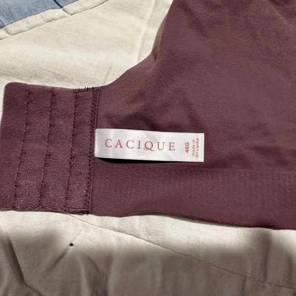 3 for $36 Cacique/Lane Bryant Modern Luxe Lightly Lined Full Coverage Bra - Picture 7 of 8